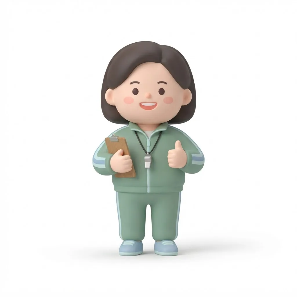 열정적인 코치